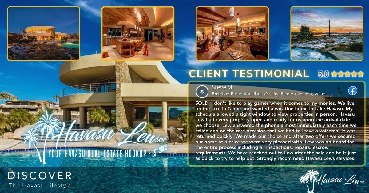Lake Havasu home buyer review