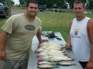 Great fishing on Lake Petenwell