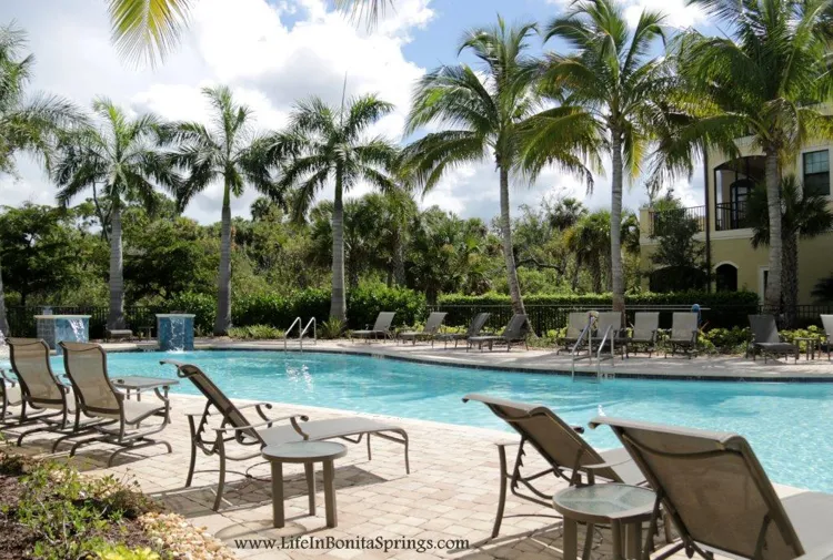 Terzetto pool at The Colony Golf and Bay Club, Bonita Springs