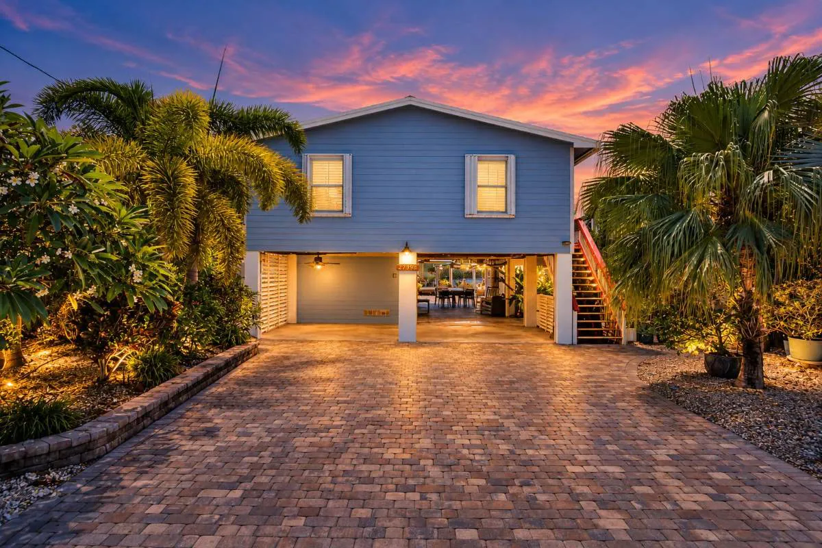 27398 Saint Vincent Ln, a canalfront home in Breezeswept Beach Estates, Ramrod Key, Florida Keys