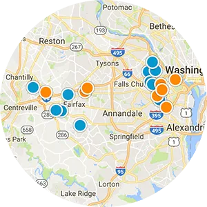 Interactive Map Search