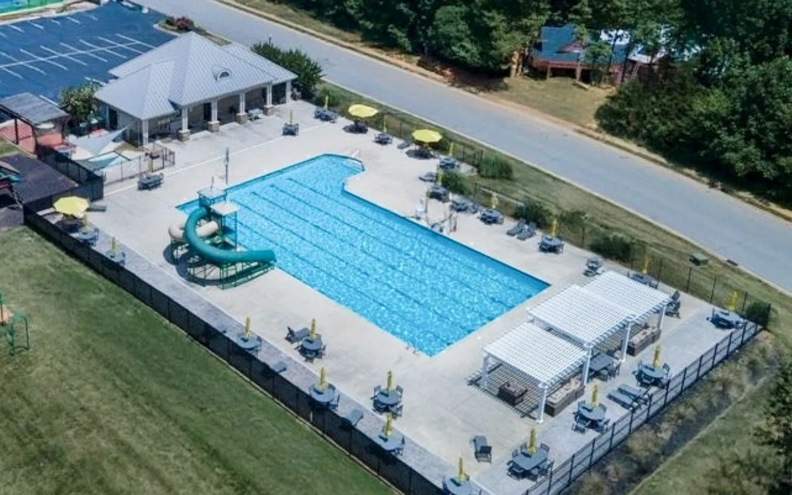 Verdict Ridge community pool in Denver North Carolina