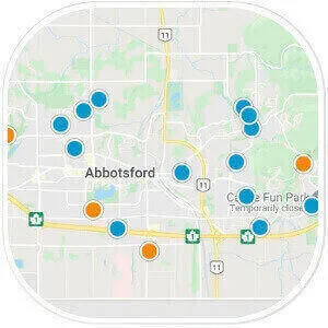 abbotsford real estate map search
