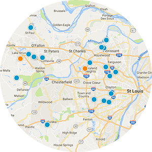 Interactive Map Search