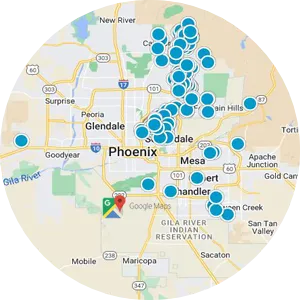 Interactive Map Search