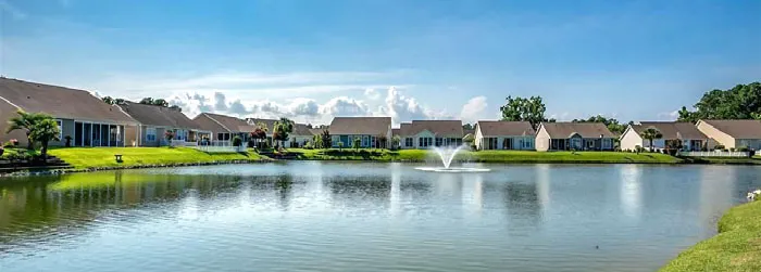 Pond in Hidden Lakes Village