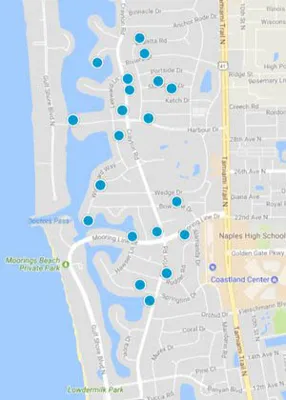 Moorings Waterfront Home Map Search