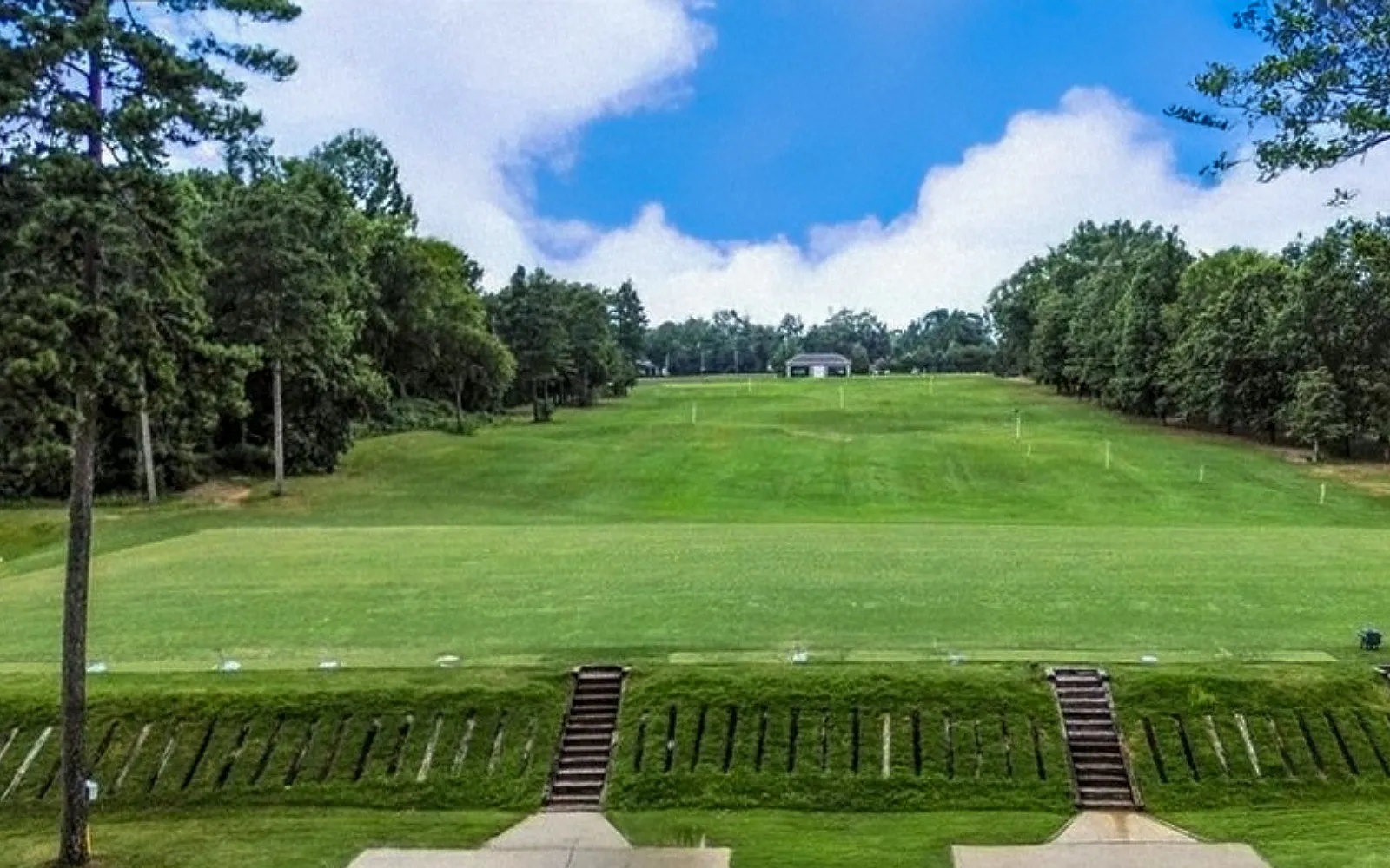 Driving range at NorthStone Country Club Huntersville NC