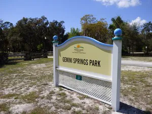 Gemini Springs Entrance