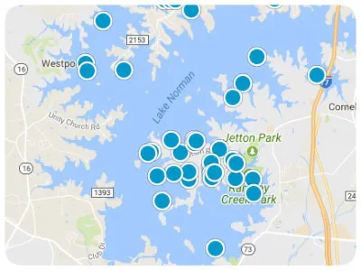 Lake Norman Real Estate Map Search