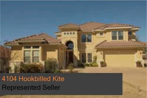 Sold in Falconhead: 4104 Hookbilled Kite, 78738