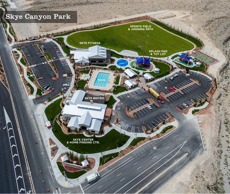 Skye Canyon, Las Vegas houses