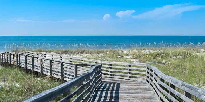 Perdido Key sand dunes