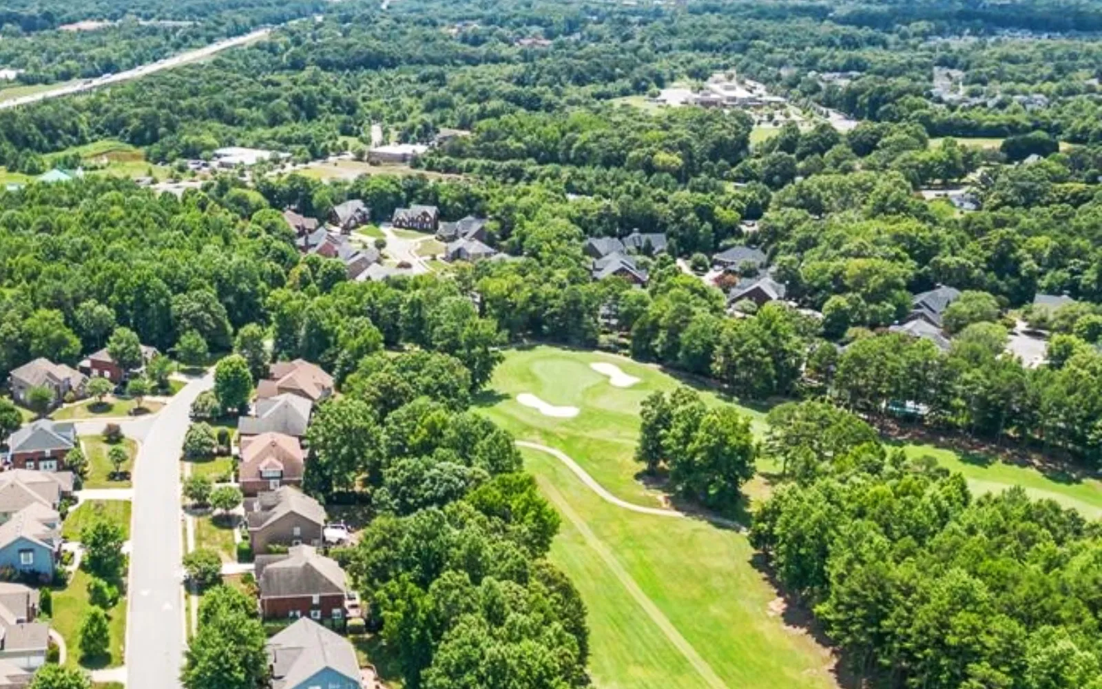Birkdale Golf Club course in Huntersville near Lake Norman