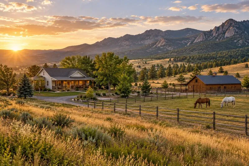 5-10 Acres Of Farms & Ranches