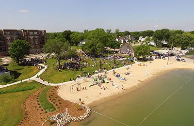 beach in oconomowoc