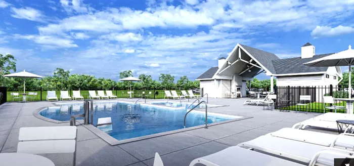 Proposed Pool and Cabana at Merrill Villas