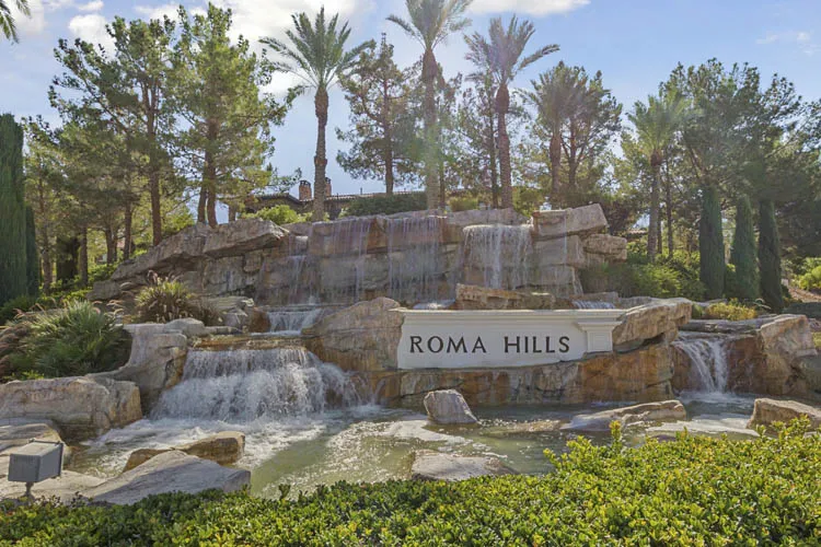 Roma Hills, Henderson homes for sale