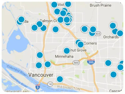 SW Washington Real Estate Map Search