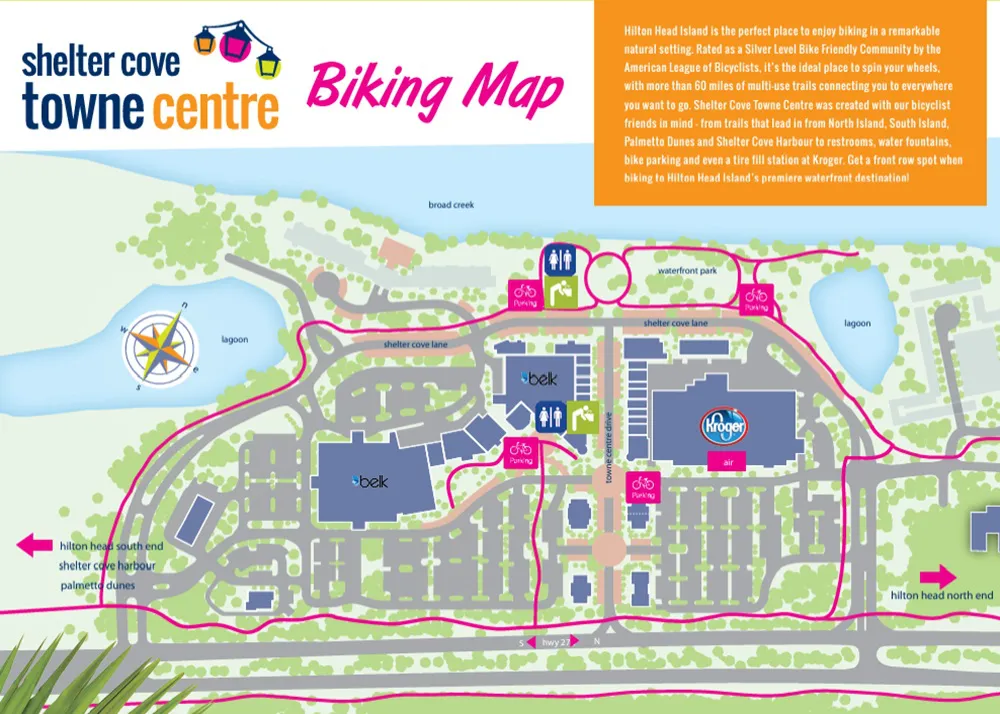 Shelter Cove Bike Map