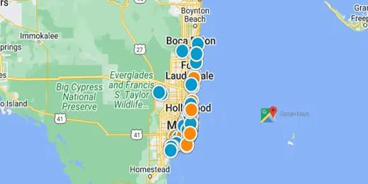 South Florida Real Estate Map Search