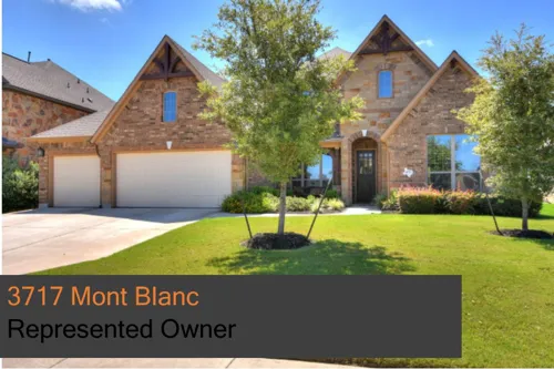 Sold in Falconhead West: 3717 Mont Blanc, 78738