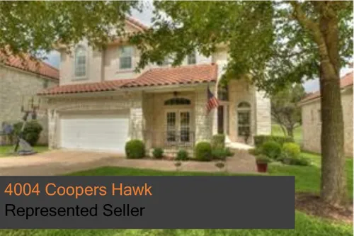 Sold in Falconhead: 4004 Coopers Hawk, 78738