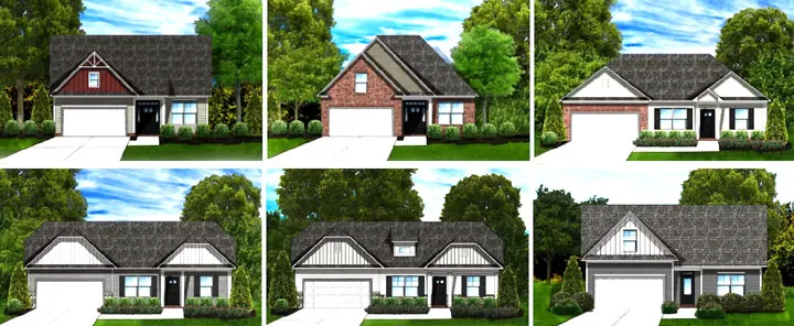 Floorplans from Great Southern Homes