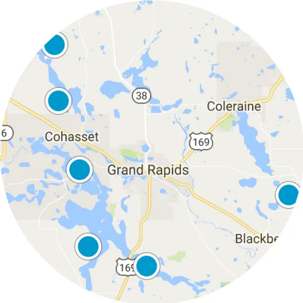Interactive Map Search