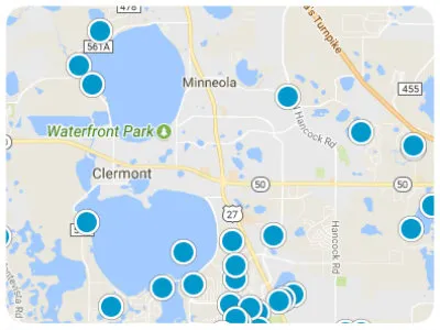 Central Florida Real Estate Map Search