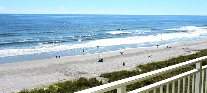 Balcony View from San-a-bel in North Myrtle Beach