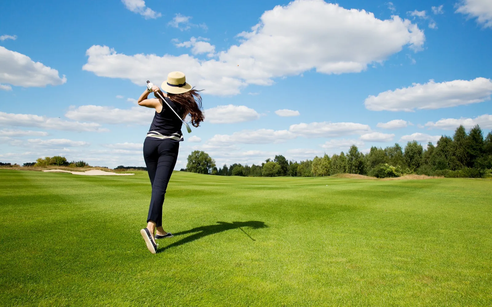 Golfing at a North Carolina golf course near Charlotte