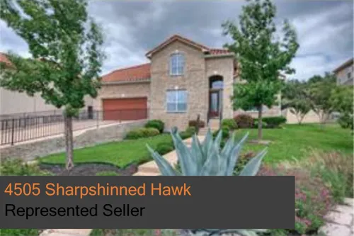 Sold in Falconhead: 4505 Sharpshinned Hawk, 78738