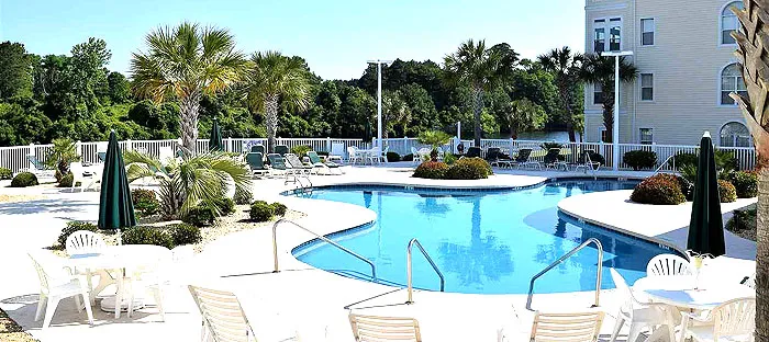 Pool at Waterfront in Briarcliffe Commons