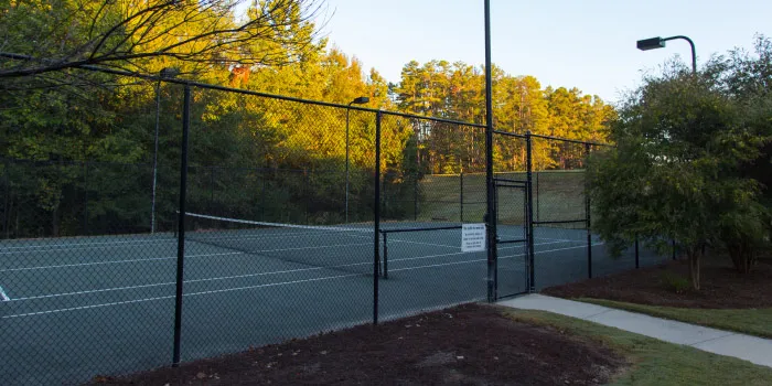 Tennis Courts in Woodruff Lake, Simpsonville