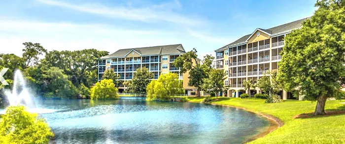 Ocean Keyes Condos Pond