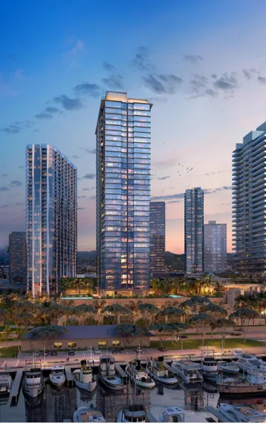 Victoria Place tower at Ward Village