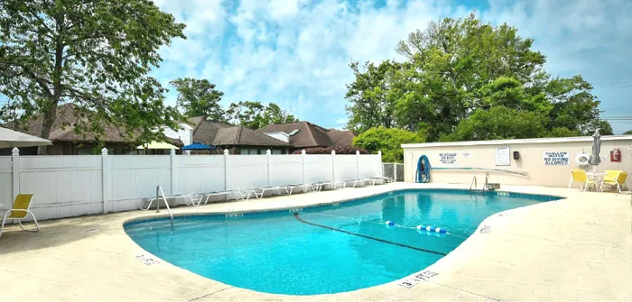 Pool at The Pines Condos
