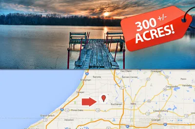 300 Acres in Southwest Michigan, Berrien County