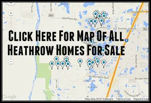 Heathrow Homes For Sale Map