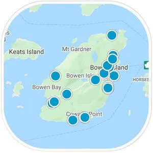 Bowen Island Map Property Search