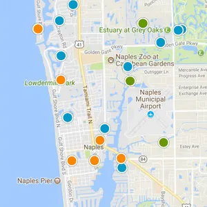 Interactive Map Search