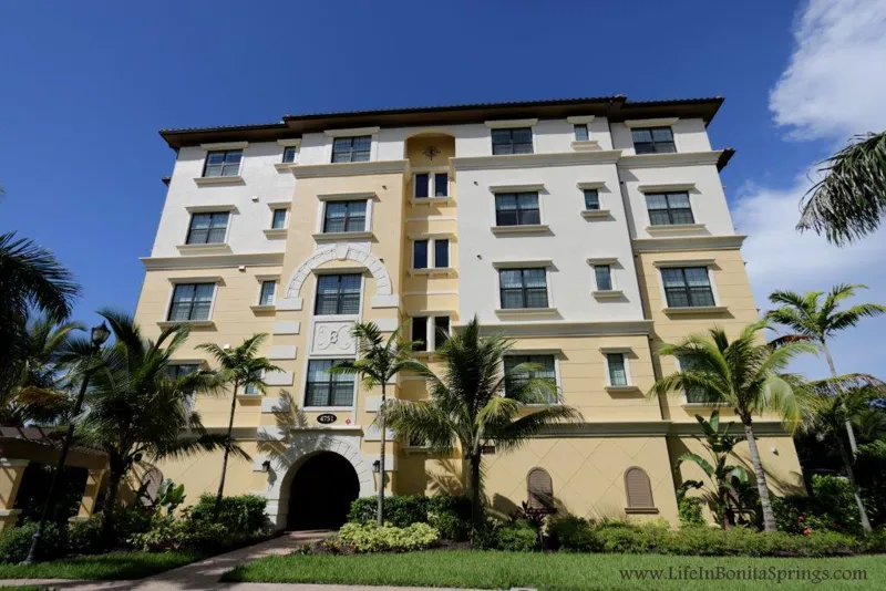 Cielo condominium building at The Colony Golf and Bay Club, Bonita Springs