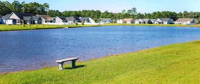 Lake in Highland Park
