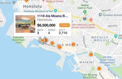 hawaii mls map