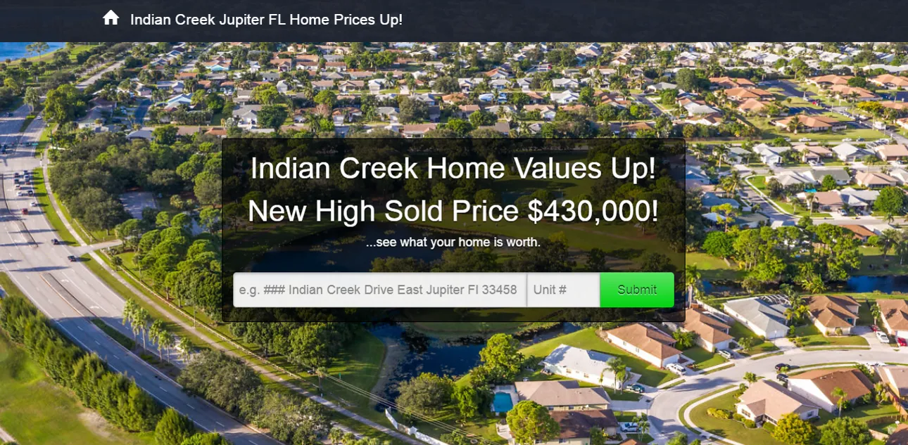 Indian Creek Jupiter FL Homes For Sale Thom and Rory Team