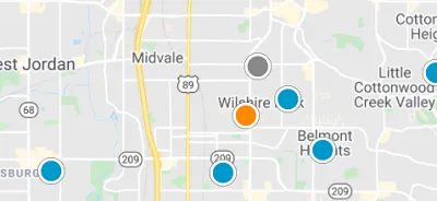Midvale Map Search