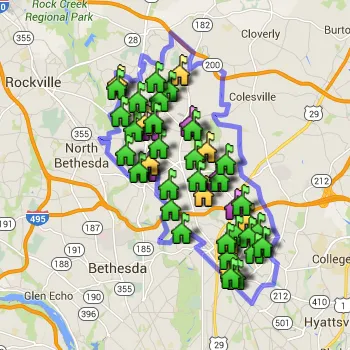 Downcounty Consortium Boundary Map