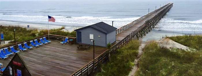 Pier at Sea Cabin, Cherry Grove Beach