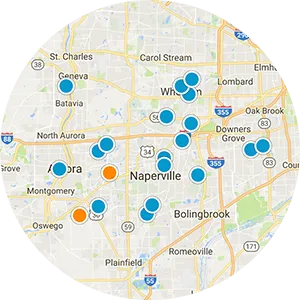Interactive Map Search